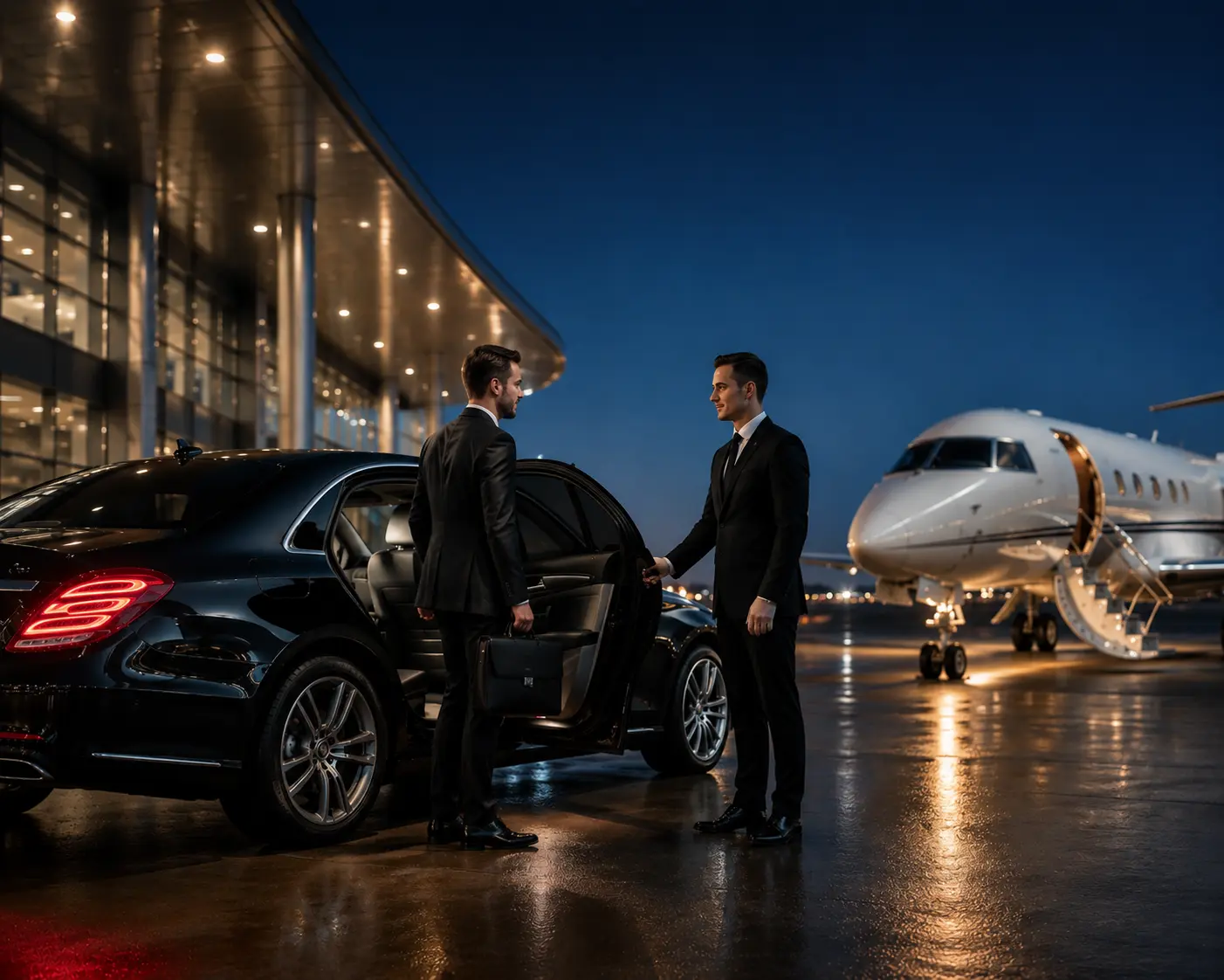 Luxury Airport Arrival